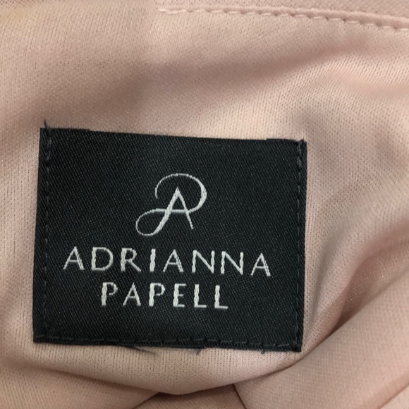 Adrianna Papell Pale Pink Bridesmaids Dress - Picture 4 of 8